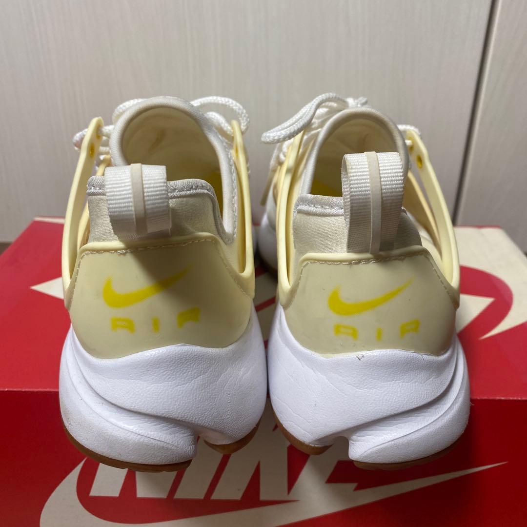 NIKE AIR PRESTO スニーカー ホワイト イエローの写真2枚目