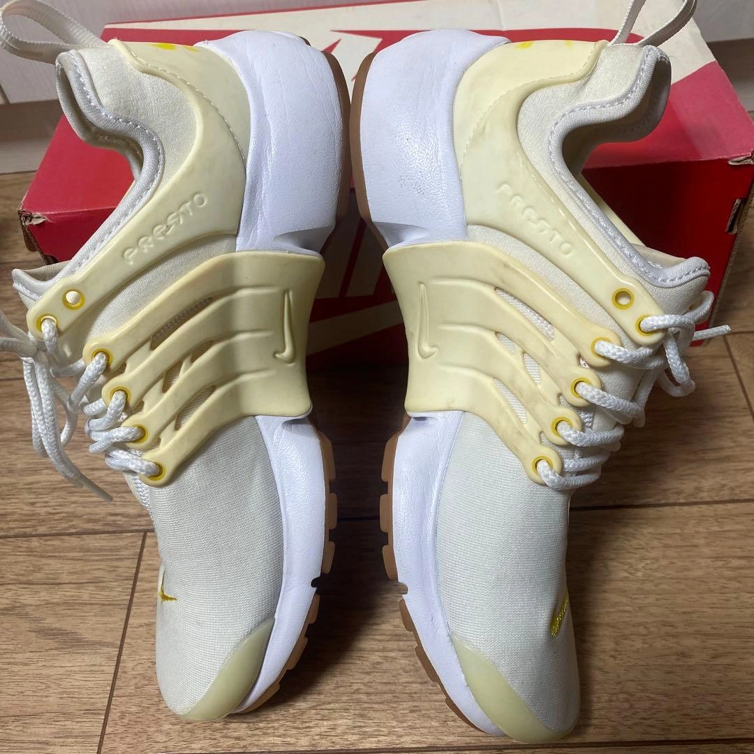 NIKE AIR PRESTO スニーカー ホワイト イエローの写真6枚目