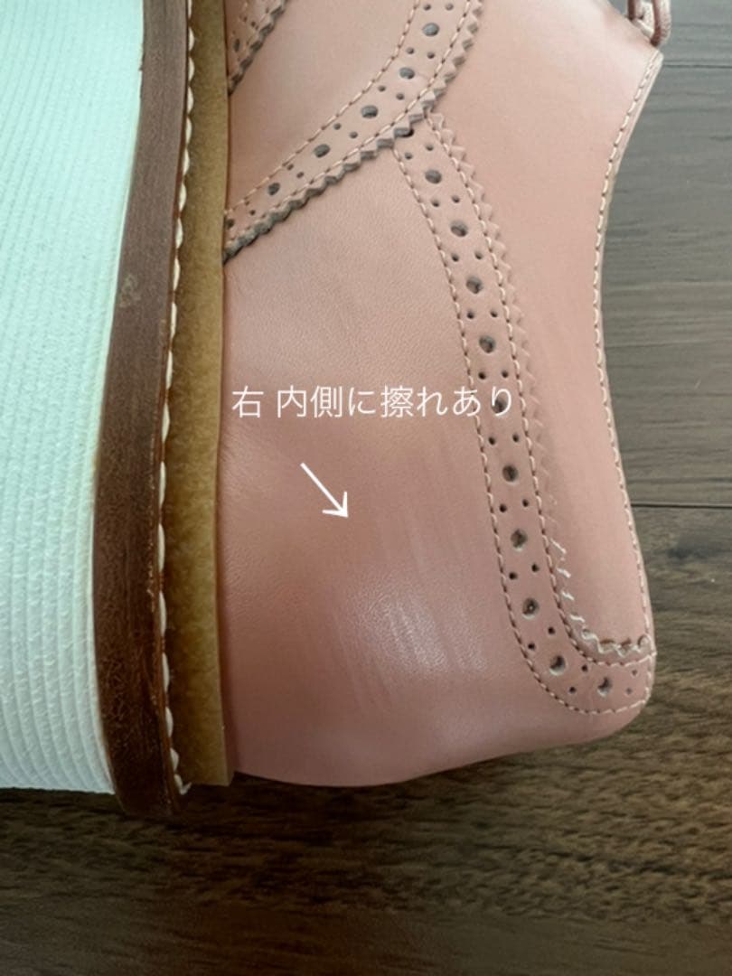 [美品] TOD'S メダリオン レースアップ厚底 24.5cmの写真6枚目