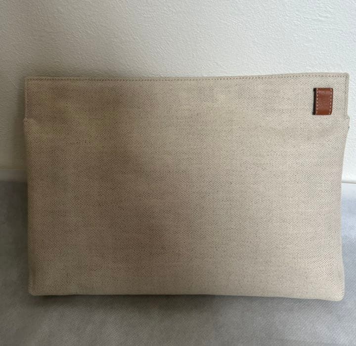 【未使用】LOEWE Tポーチ コットンキャンバスの写真3枚目