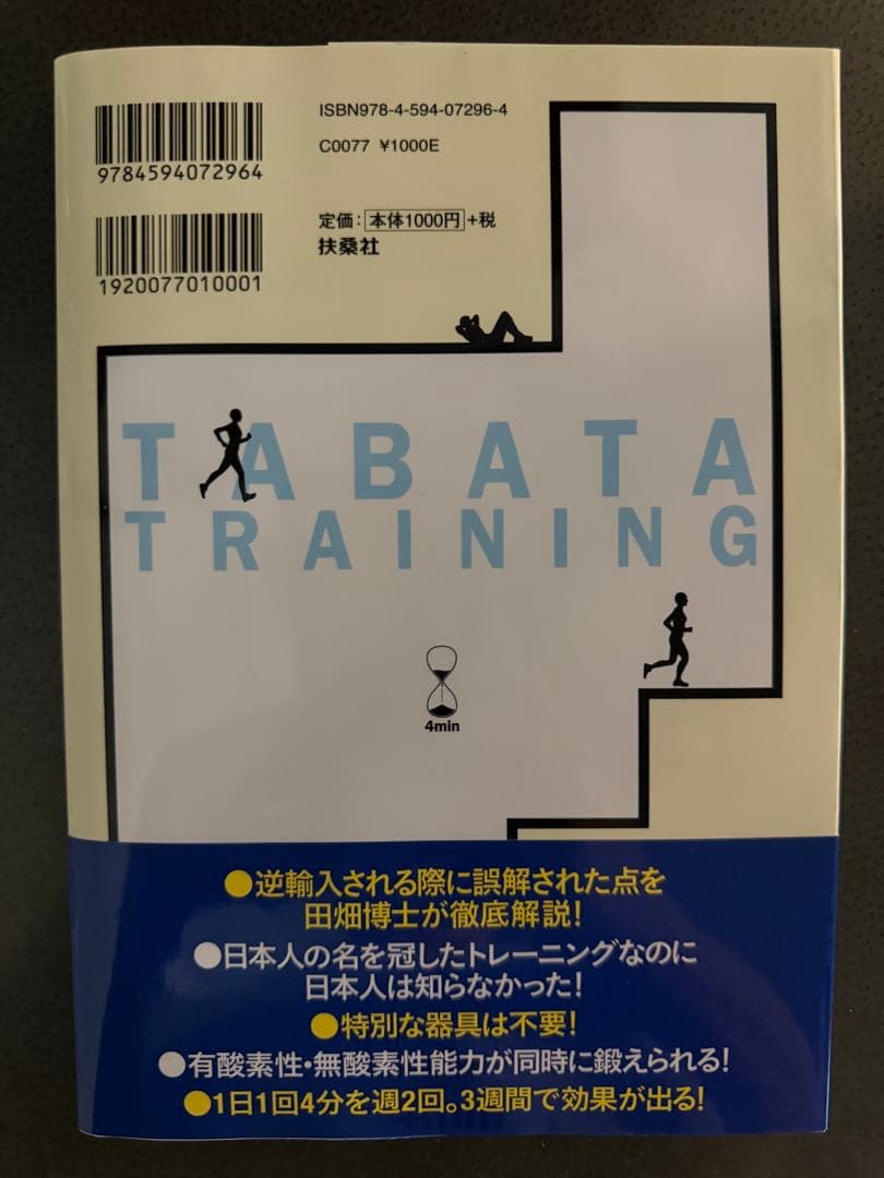 タバタ式トレーニング : 究極の科学的肉体改造メソッド : 4minの写真2枚目