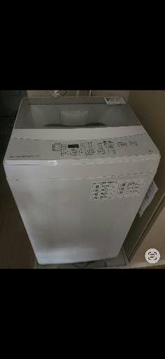 10月12日まで引き取り　ニトリの洗濯機6キロ　使用期間短いです