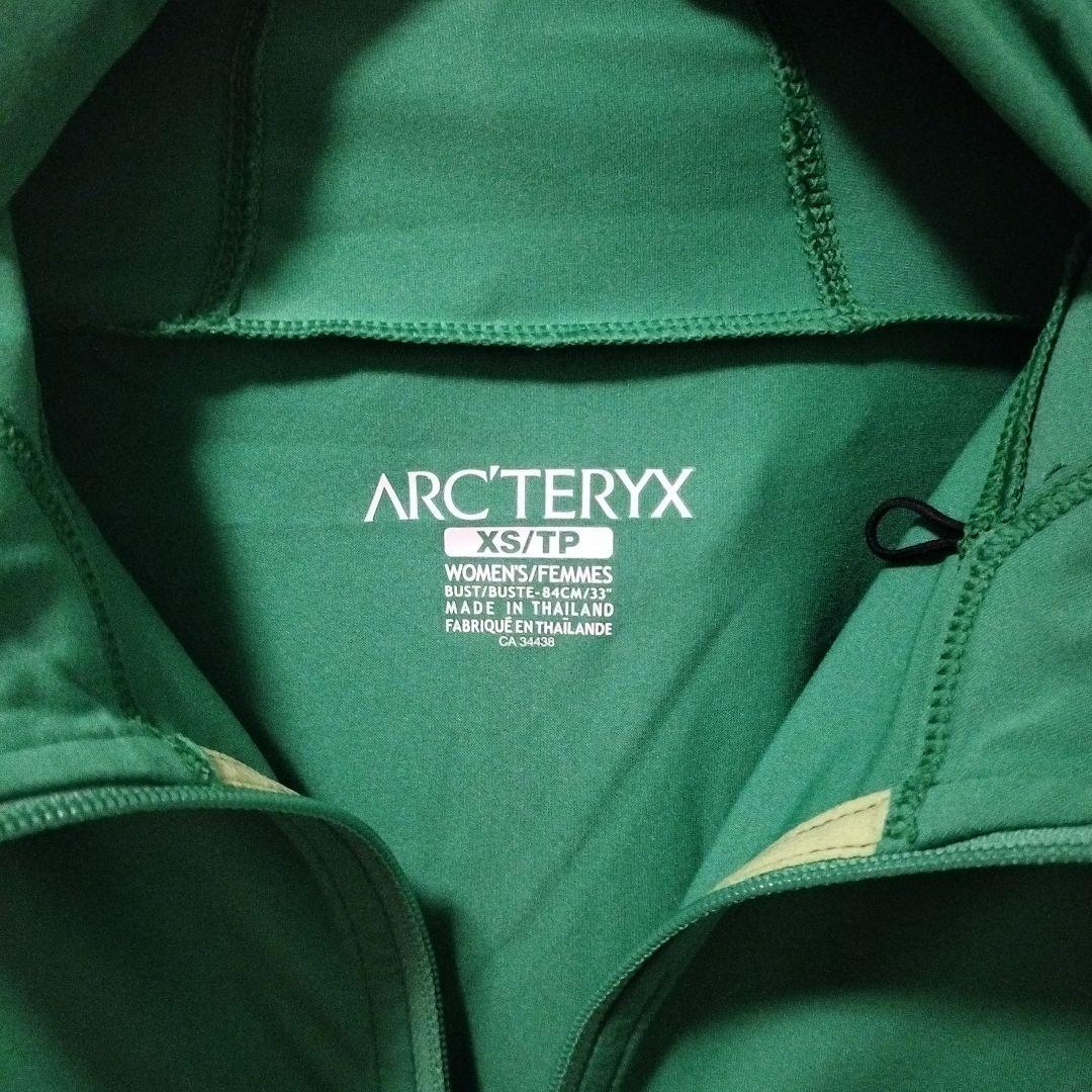 ARC'TERYX アークテリクス ジャケット グリーン XSの写真3枚目