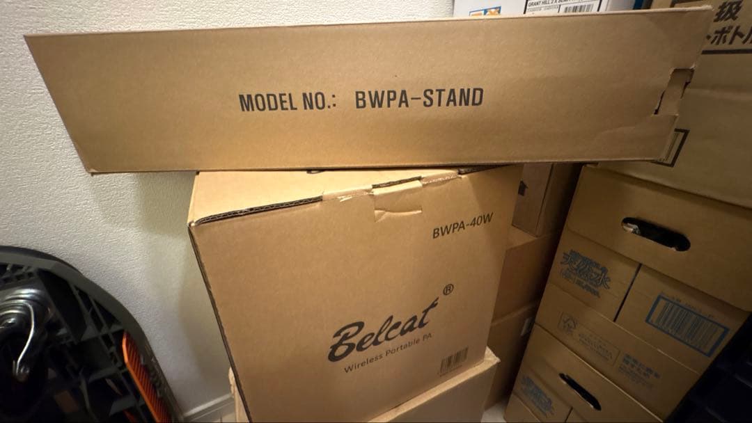 ★新品未使用！Belcat ワイヤレスポータブルPAマイクスピーカーセットBWPA-40W超便利の写真2枚目