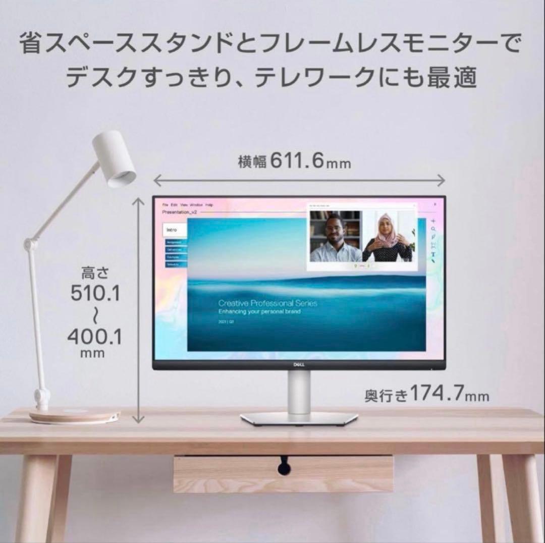 ★レア！新品未開封！DELL 27インチ4K USB-C モニターS2722QCの写真9枚目