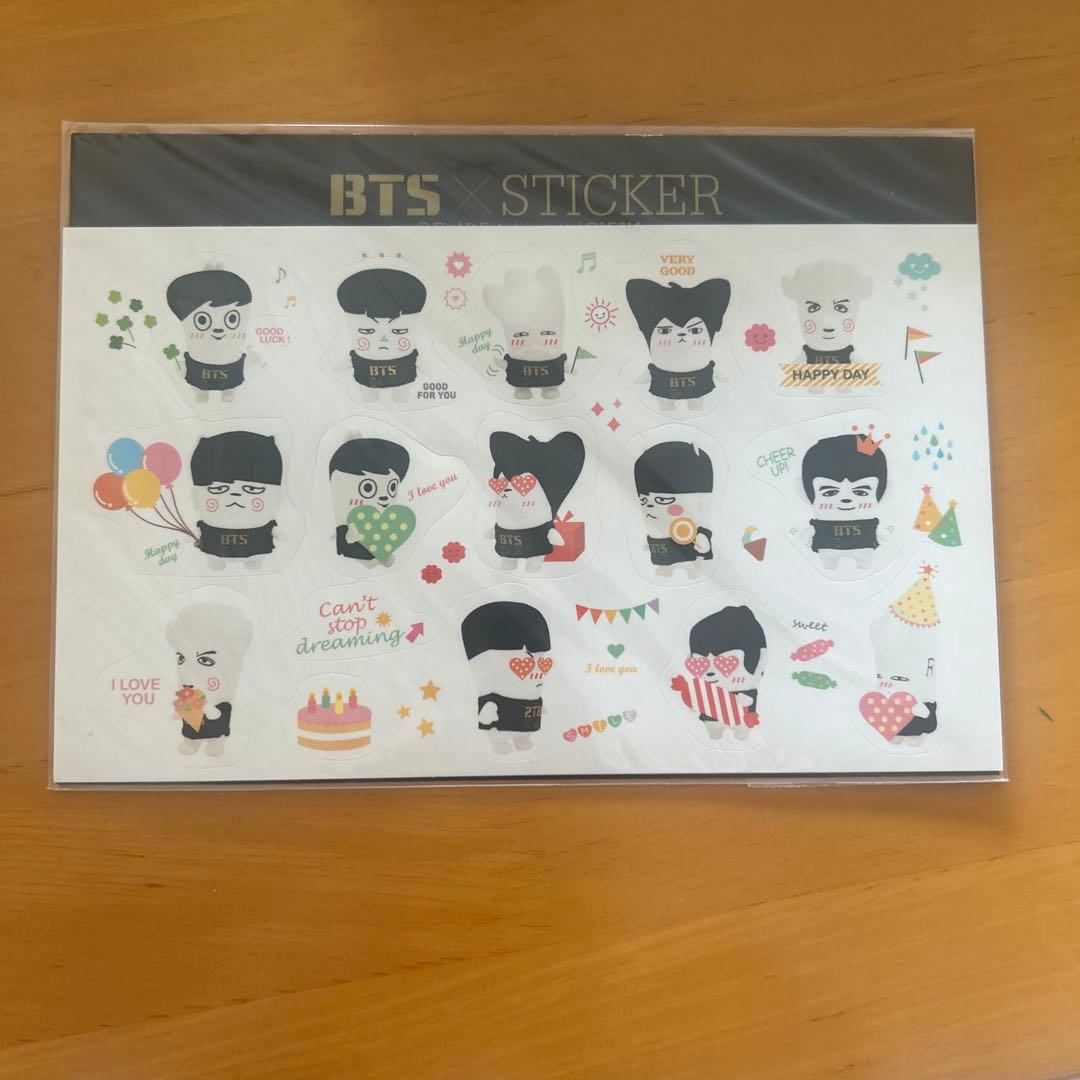【公式】BTS ステッカー セットの写真2枚目