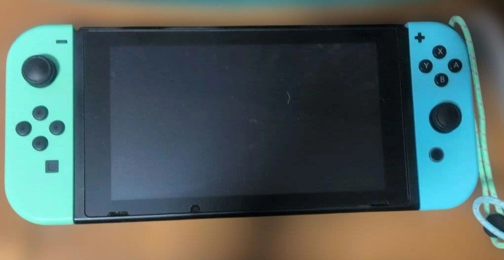 Nintendo Switch あつ森セット(箱無し)初期化済みの写真2枚目