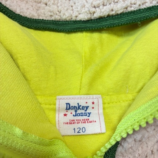Donkey Jossy ボアパーカー 120cm ドンキージョシー フード付きの写真3枚目