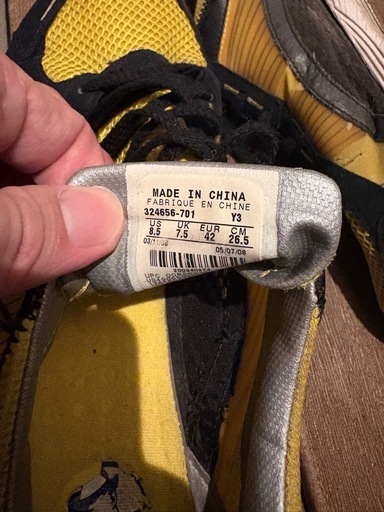 NIKEランニングシューズの写真3枚目
