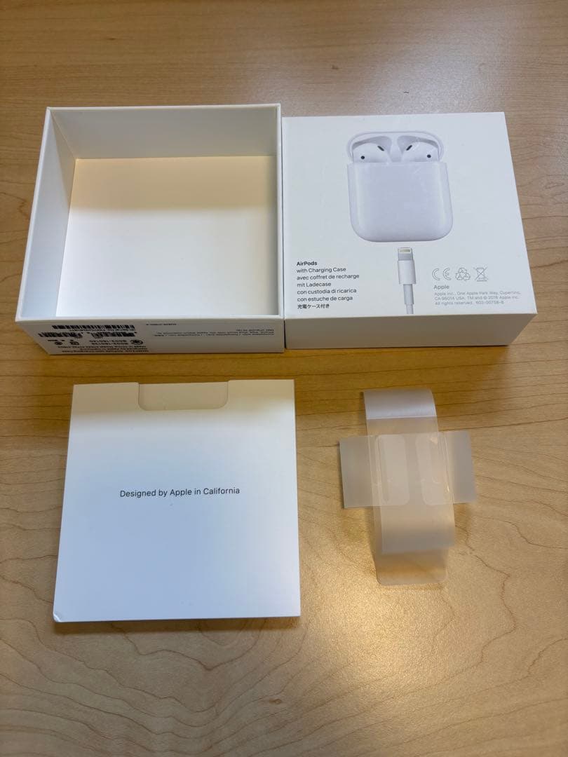 AirPods ホワイト 空箱の写真2枚目