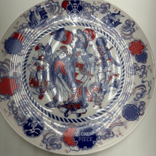 ワンピース 麦わらストア 4周年 5周年 記念プレート 3枚セット 182の写真2枚目