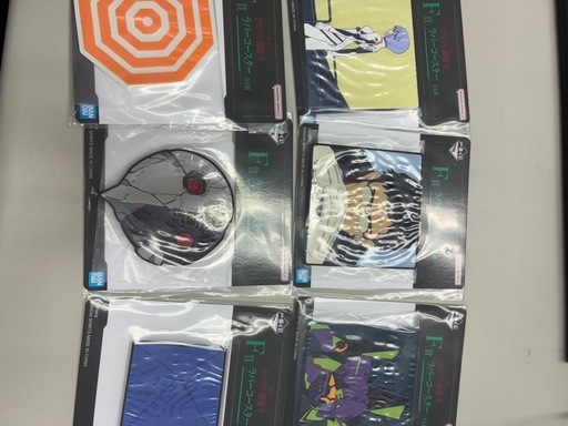 一番くじ エヴァンゲリオン新劇場版：序 F賞 ラバーコースター 6種　コンプ