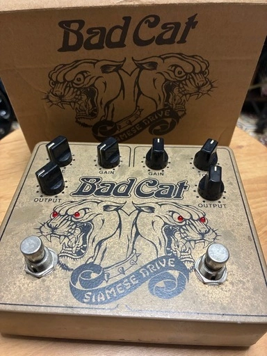 Bad Cat SIAMESE DRIVE エフェクター