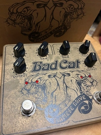 Bad Cat SIAMESE DRIVE エフェクターの写真2枚目