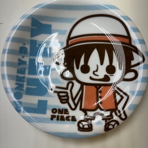 ONE PIECE ルフィ チョッパー 小皿 2枚セット　182の写真2枚目