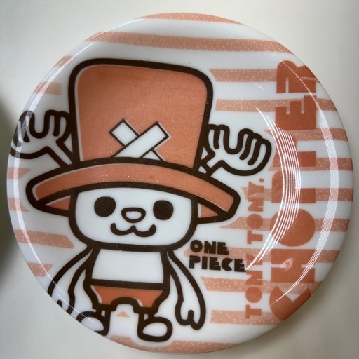 ONE PIECE ルフィ チョッパー 小皿 2枚セット　182の写真3枚目