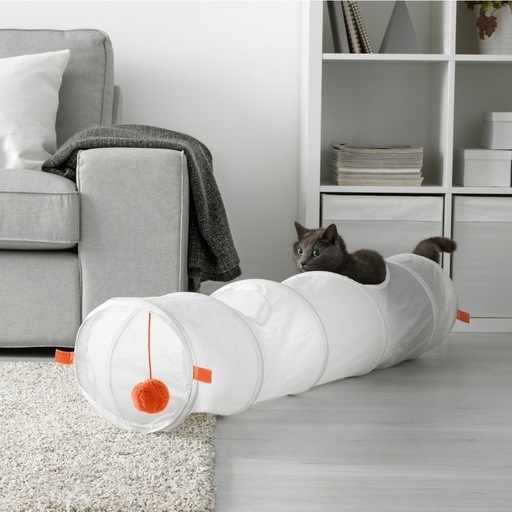 IKEA 猫 子犬 プレイトンネル おもちゃ