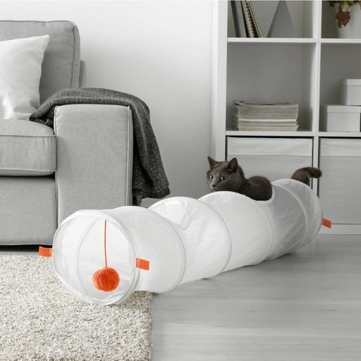 IKEA 猫 子犬 プレイトンネル おもちゃ