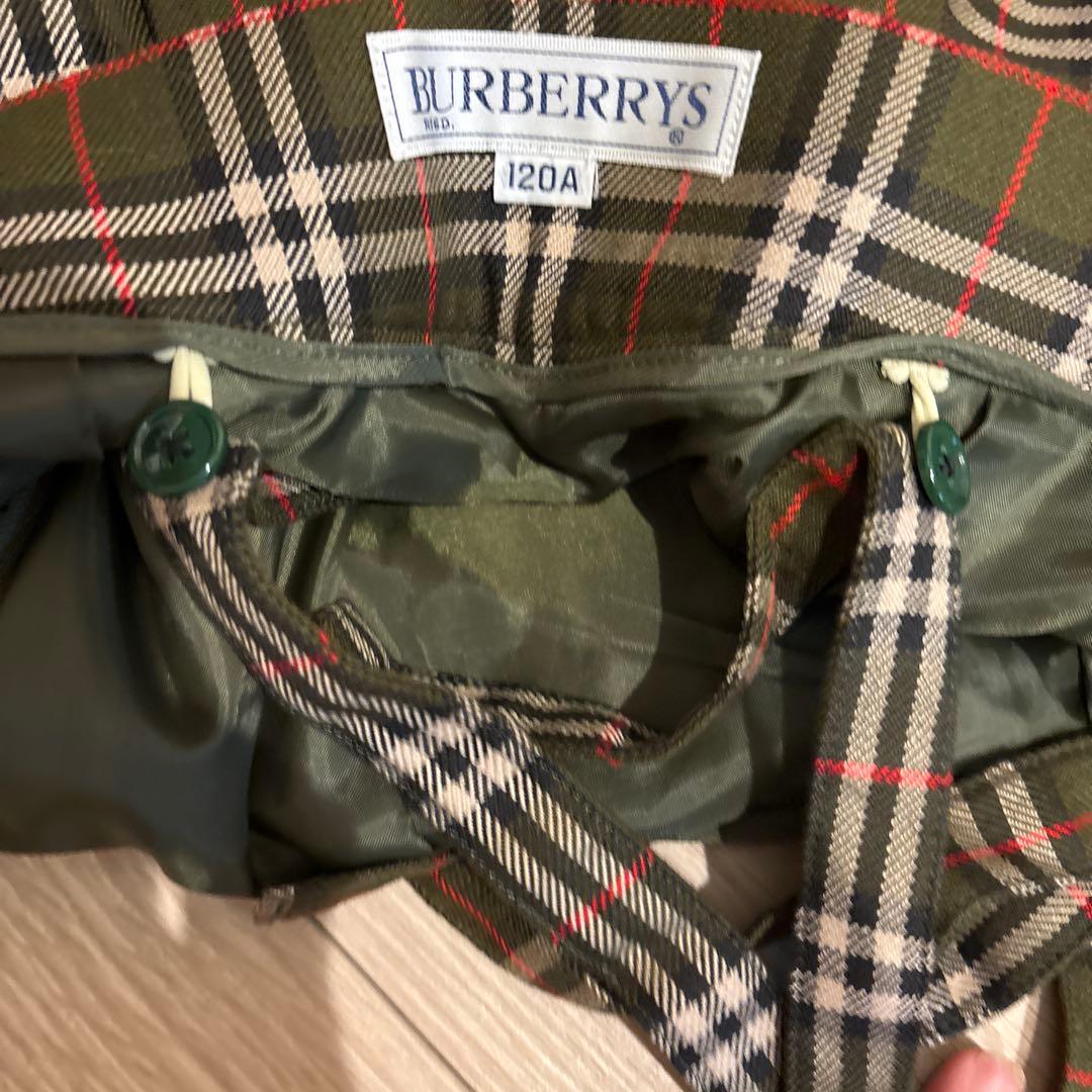 Burberrys サスペンダー付きチェックスカートの写真8枚目