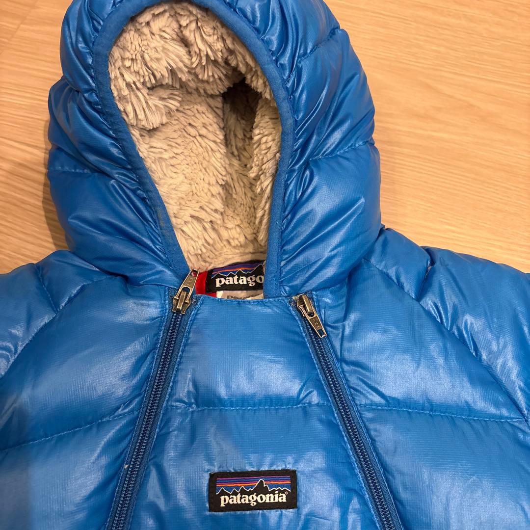 Patagonia ベビー用ダウンジャンプスーツ12monthの写真4枚目