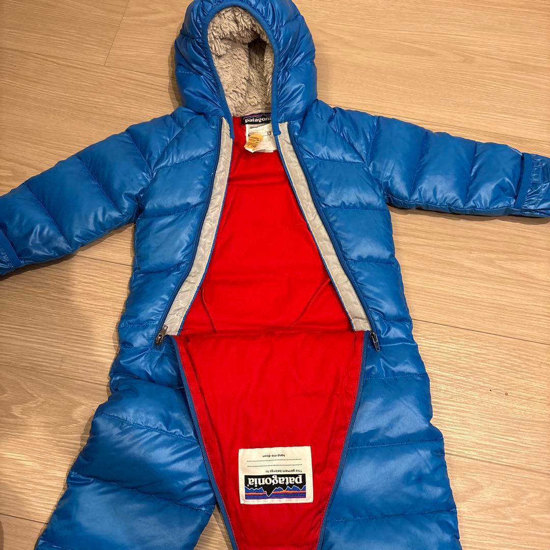 Patagonia ベビー用ダウンジャンプスーツ12monthの写真5枚目
