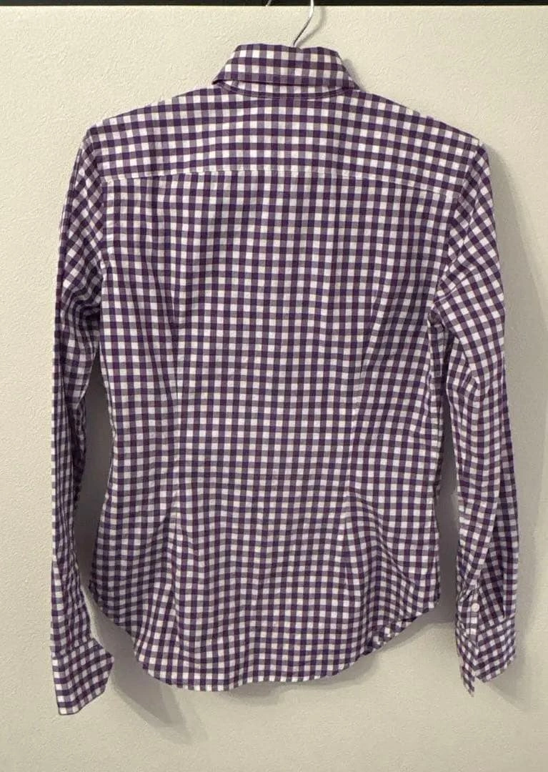 RALPH LAUREN SPORT ギンガムチェックシャツ155/84Aの写真2枚目