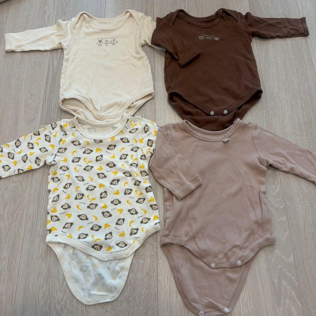 ロンパース4枚セット tete a tete 西松屋