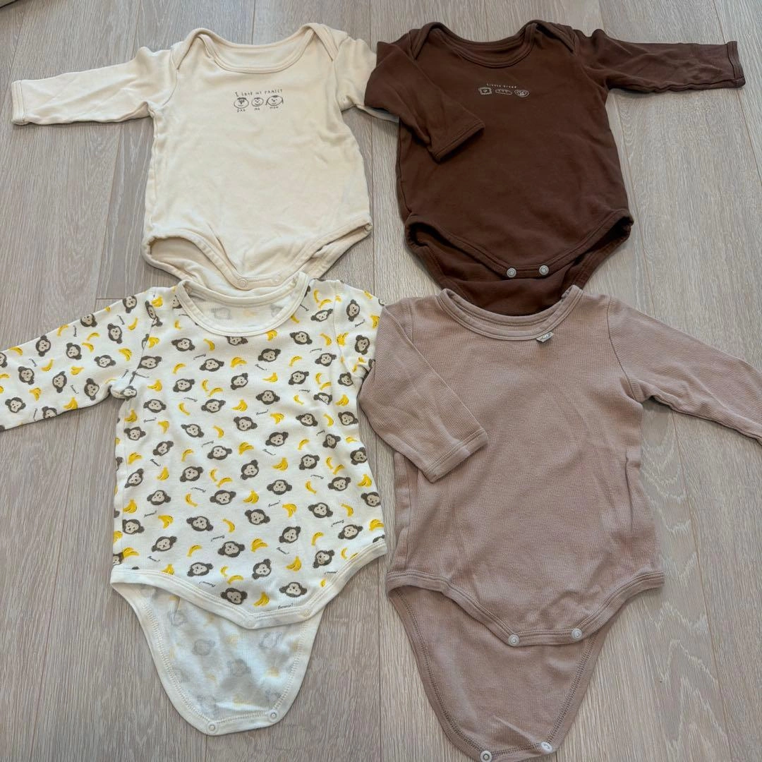 ロンパース4枚セット tete a tete 西松屋