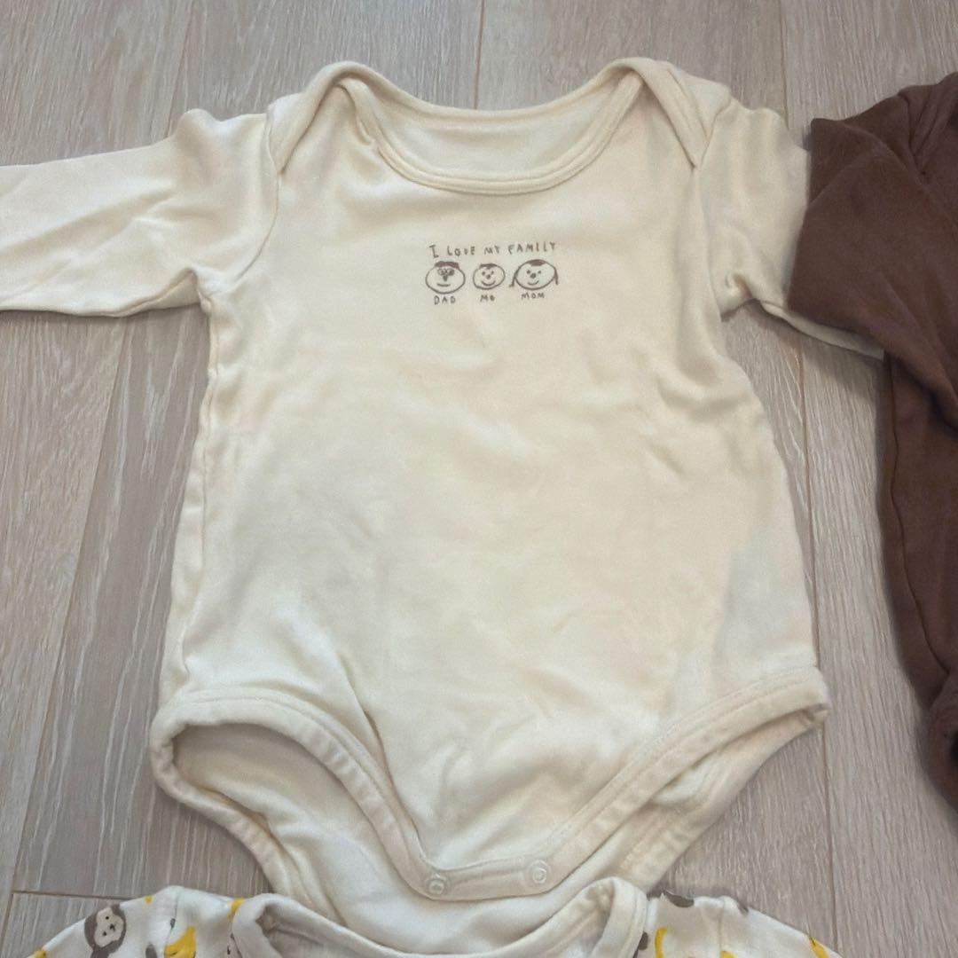 ロンパース4枚セット tete a tete 西松屋の写真2枚目