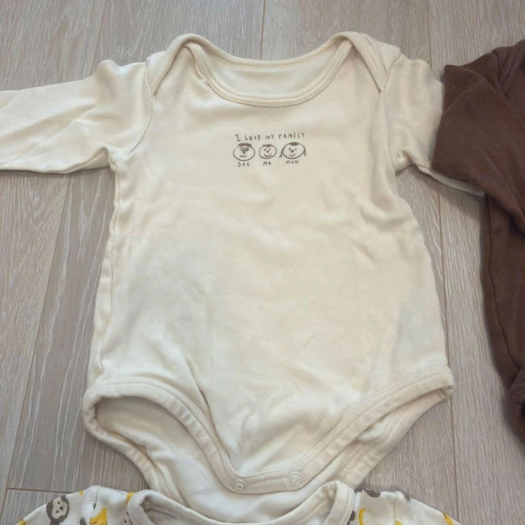 ロンパース4枚セット tete a tete 西松屋の写真2枚目