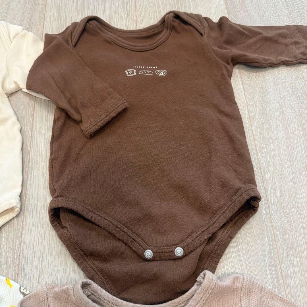 ロンパース4枚セット tete a tete 西松屋の写真3枚目