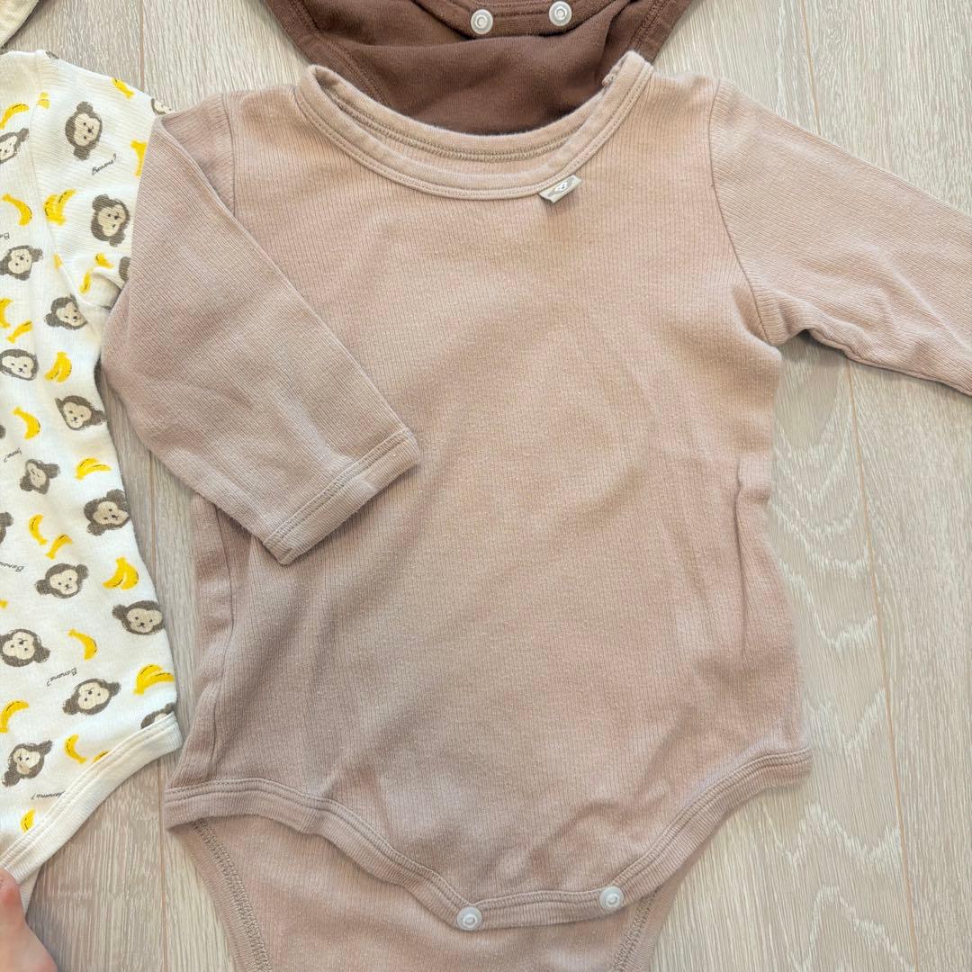 ロンパース4枚セット tete a tete 西松屋の写真5枚目