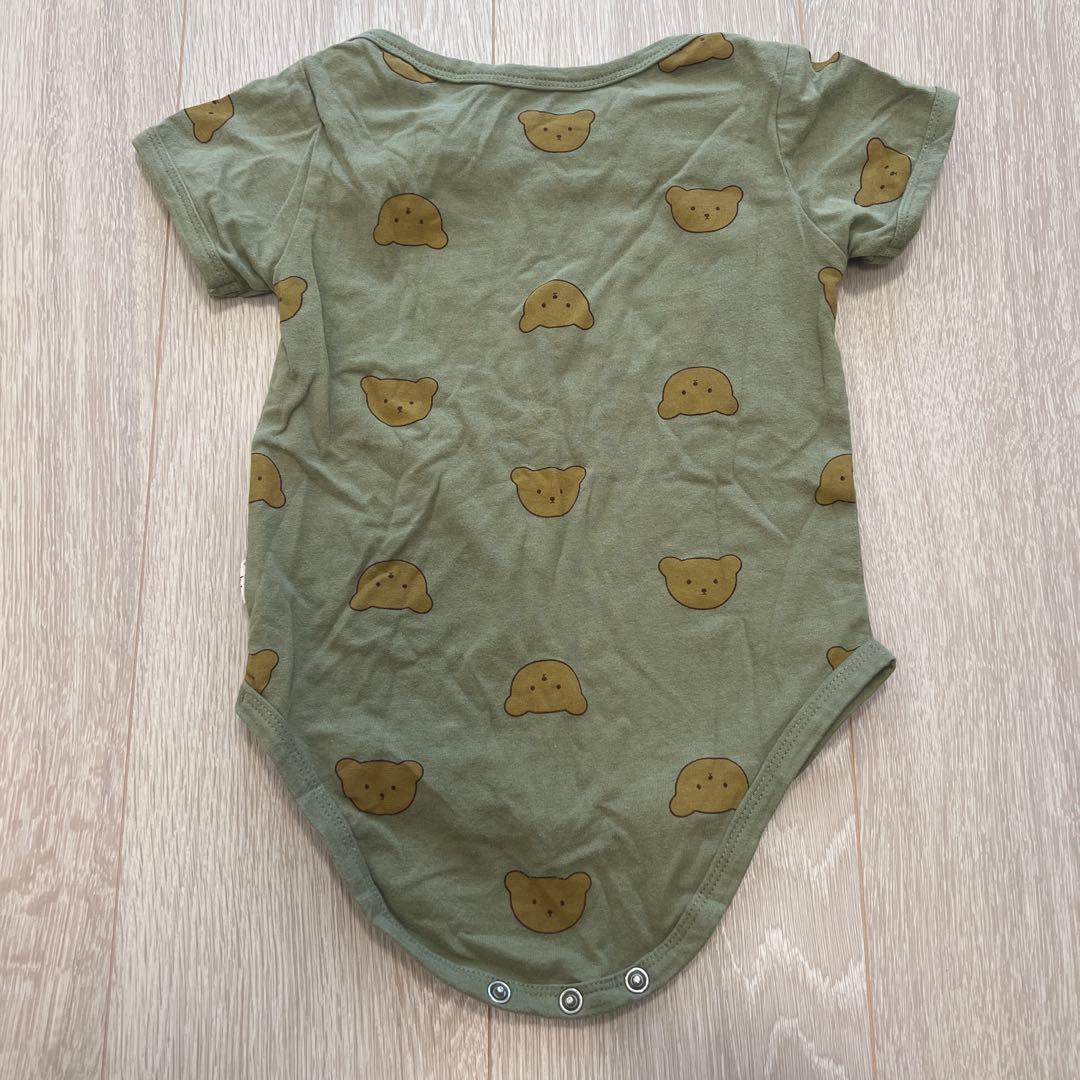 【美品】ベビー ロンパース くま柄 80cmの写真2枚目