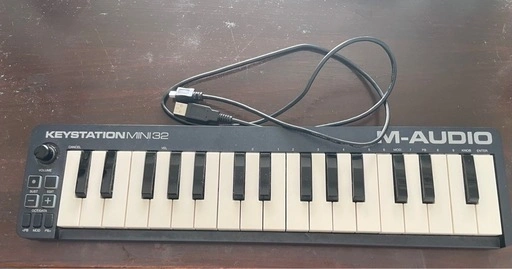 M-Audio Keystation Mini 32 USBケーブル付 動作確認済