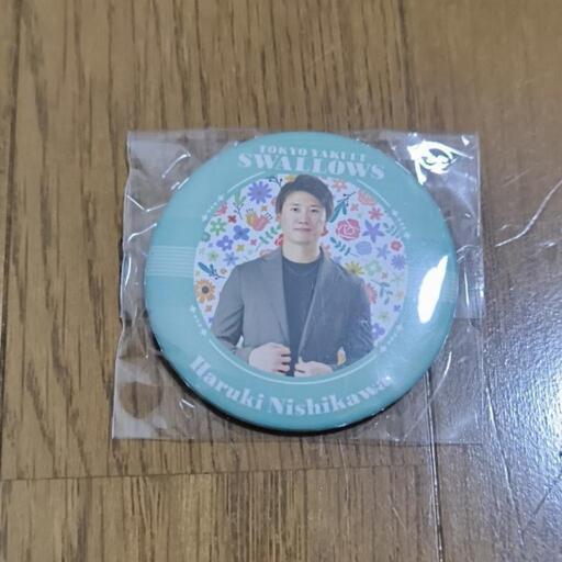 東京ヤクルトスワローズ 西川遥輝 缶バッジ