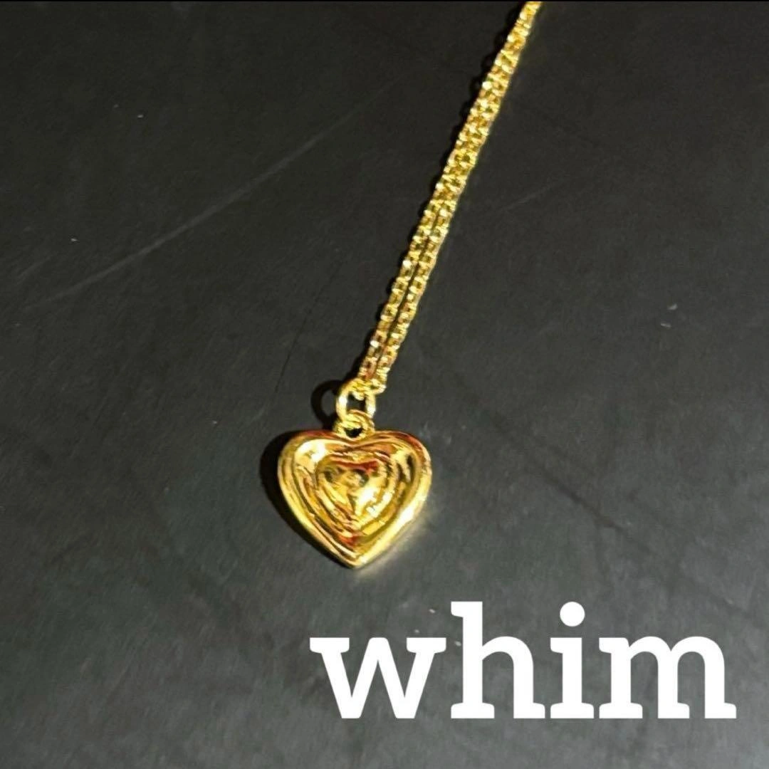 whim ハートモチーフネックレス