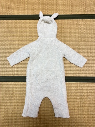 ジェラピケ　うさぎロンパース　訳ありの写真2枚目