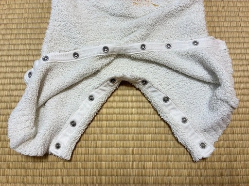 ジェラピケ うさぎロンパース 訳ありの写真3枚目