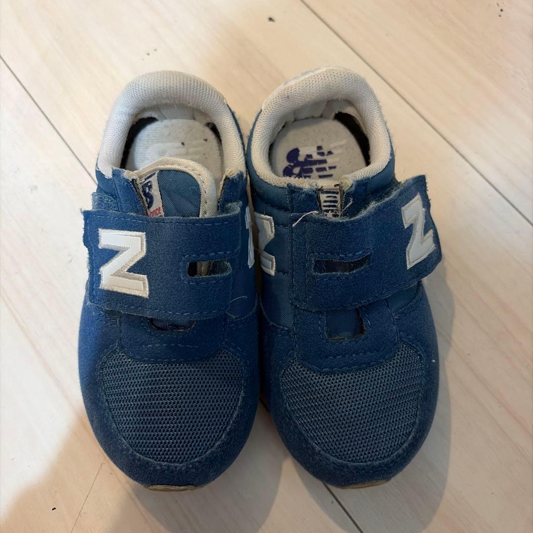 New Balance キッズ スニーカー ブルー