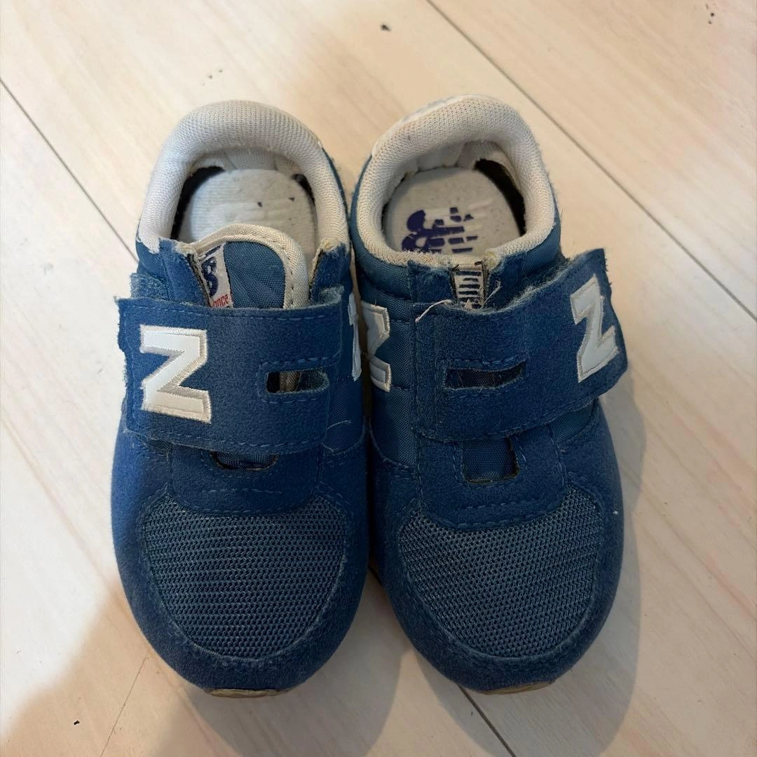 New Balance キッズ スニーカー ブルー