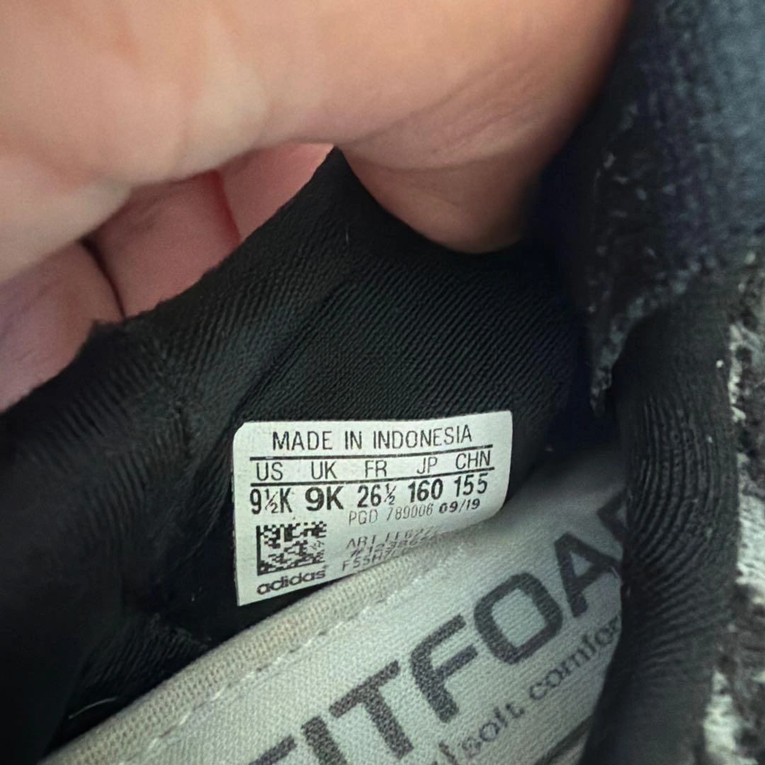 adidas キッズ スニーカー ゼブラ柄16cmの写真5枚目