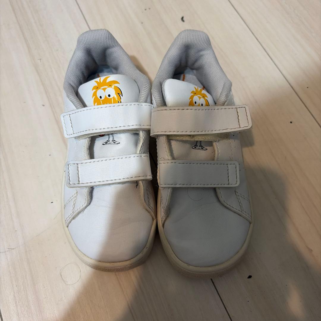 キッズ スニーカー レッド FASHIONEGAの写真2枚目