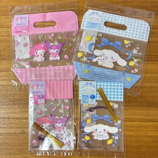 ラッピングバッグ　シナモン　マイメロ　クロミ
