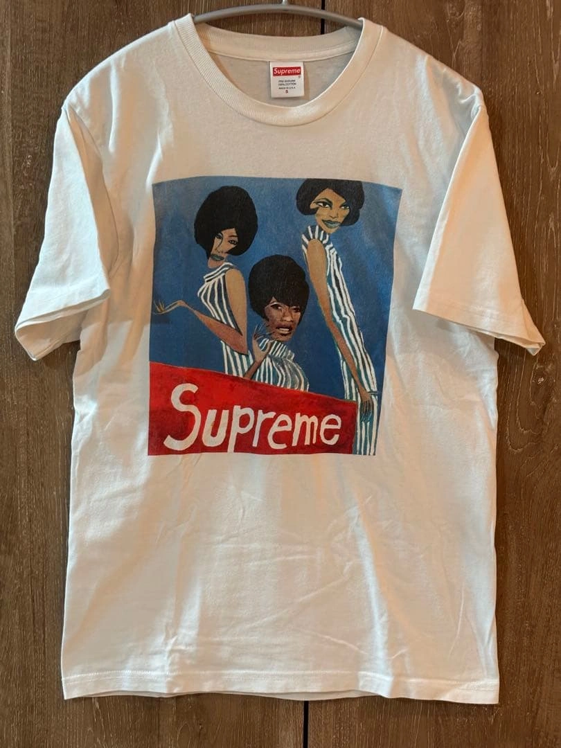Supreme アートプリント ホワイトTシャツ S シュプリーム