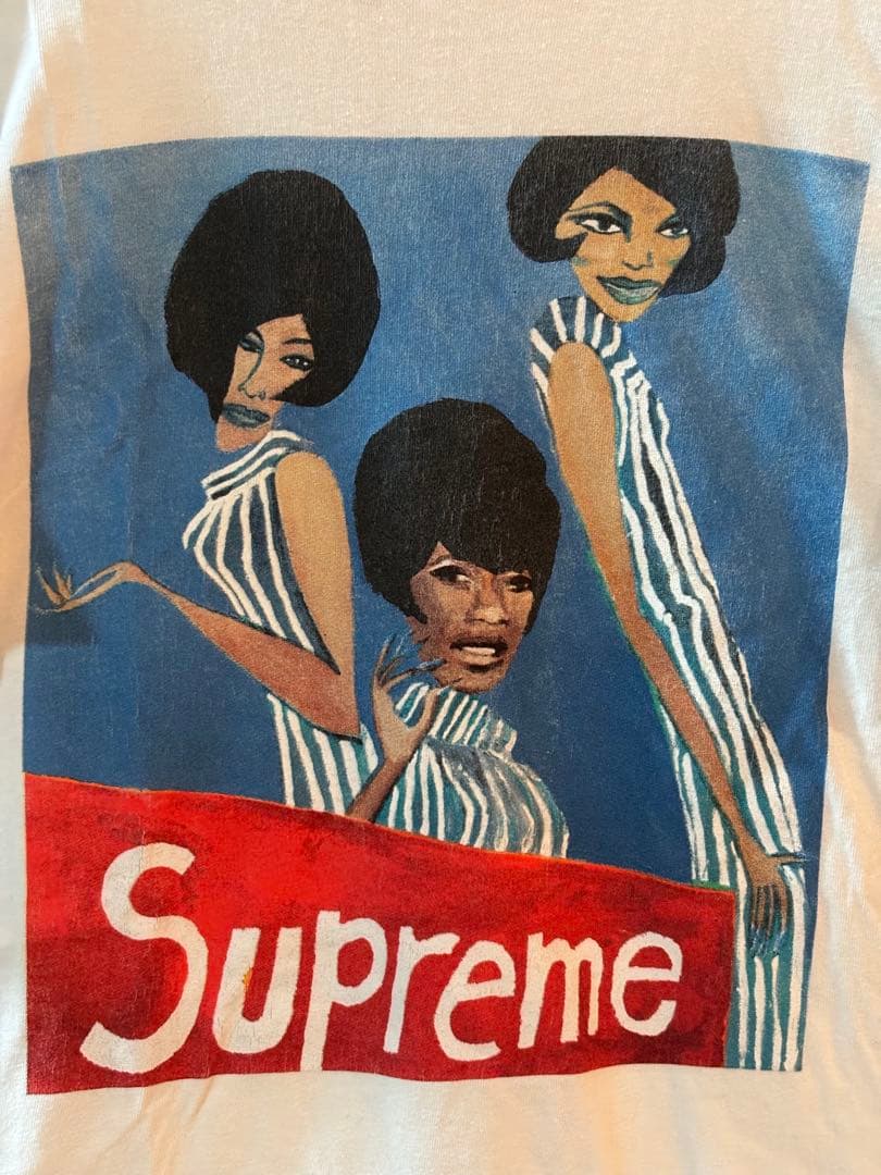 Supreme アートプリント ホワイトTシャツ S シュプリームの写真2枚目