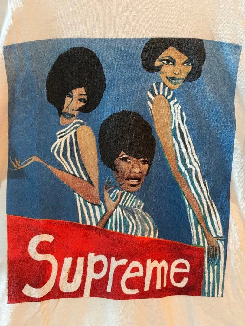 Supreme アートプリント ホワイトTシャツ S シュプリームの写真2枚目