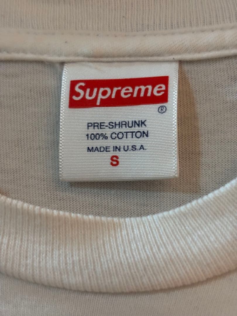 Supreme アートプリント ホワイトTシャツ S シュプリームの写真3枚目