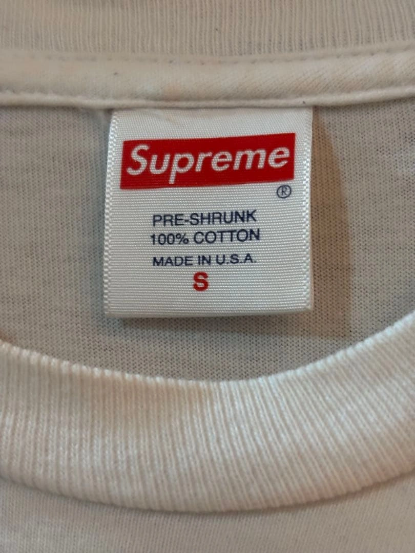Supreme アートプリント ホワイトTシャツ S シュプリームの写真3枚目