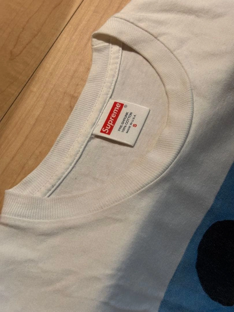 Supreme アートプリント ホワイトTシャツ S シュプリームの写真5枚目