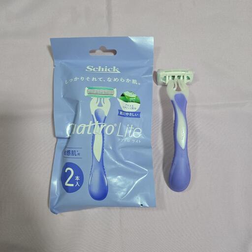 Schick Quattro Lite 敏感肌用 2本入